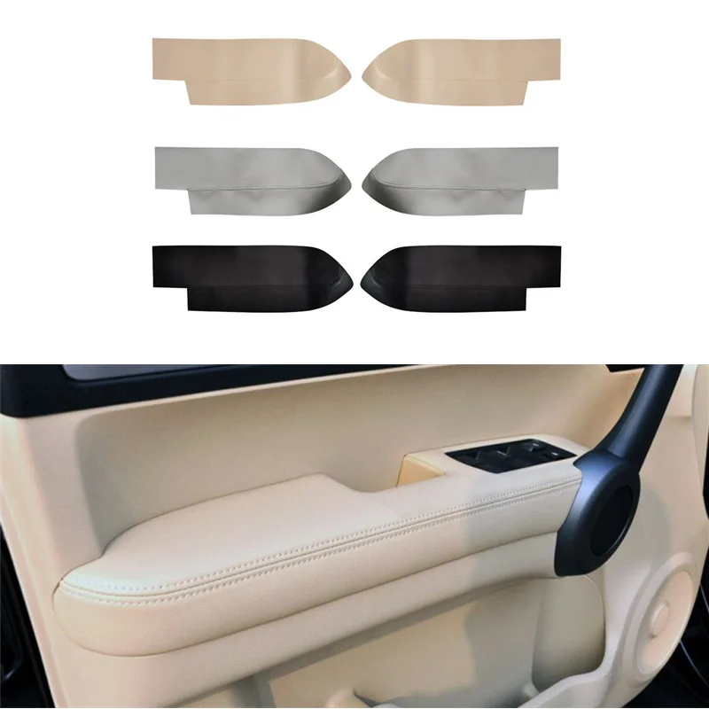 

Для CRV Honda Civic 10-го и 8-го поколения, кожаная дверная панель Accord, кожаный подлокотник двери автомобиля