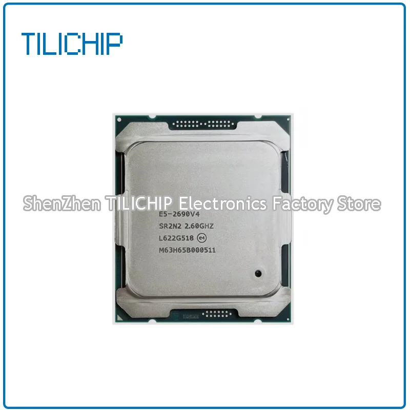 Brand new E5 2690 V4 2690V4 2.6GHz 14-Core 135W 14nm LGA 2011-3 cpu processor
