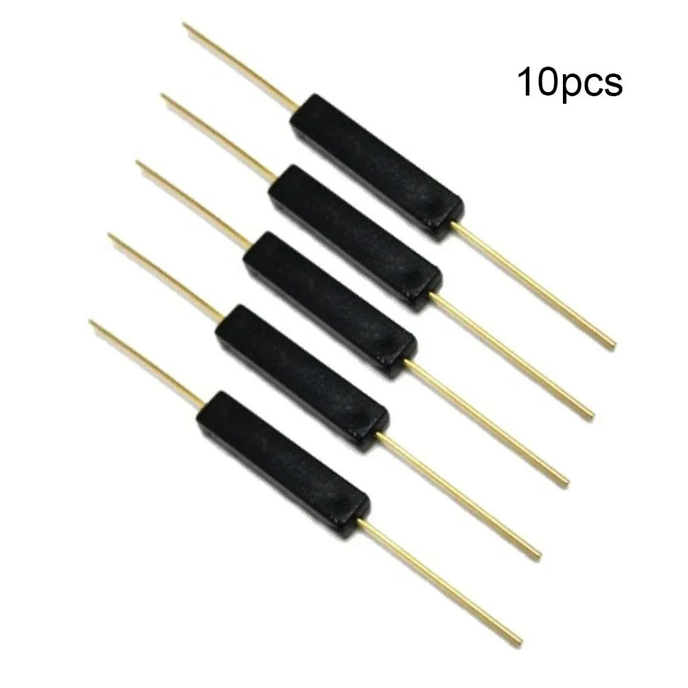 10PCS Plastic Encapsulated Reed Switch Magnetic Sensor Inductive Switch Accessories Electrical Equipment