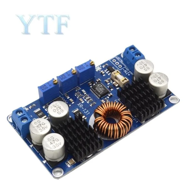 DC-DC LTC3780 Automatic Buck-Boost Solar Car Regulated Constant-Voltage Constant-Current Power Source Module chao bu xing