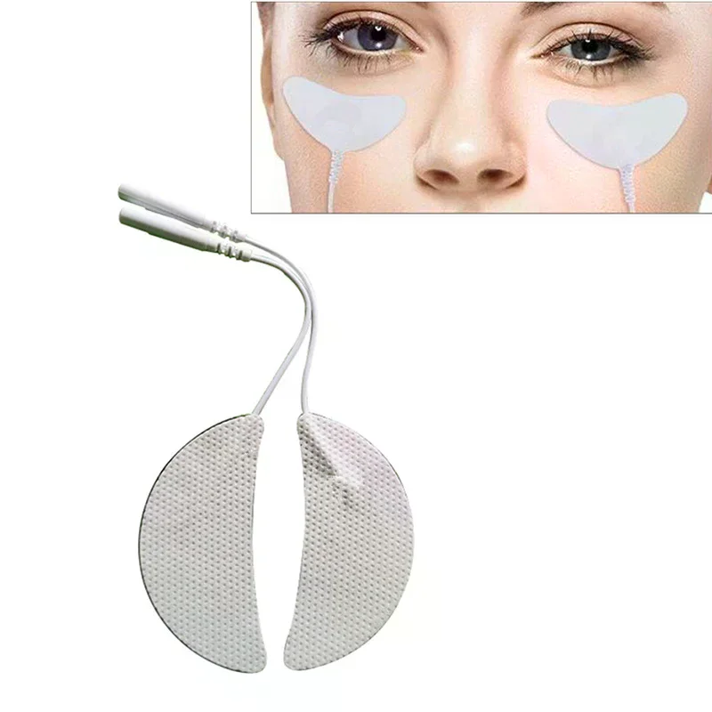EMS Tens Electrode Pads Gel For Eye Massage Acupuncture Therapy Face Massager Pulse Muscle Stimulator Electro Pad