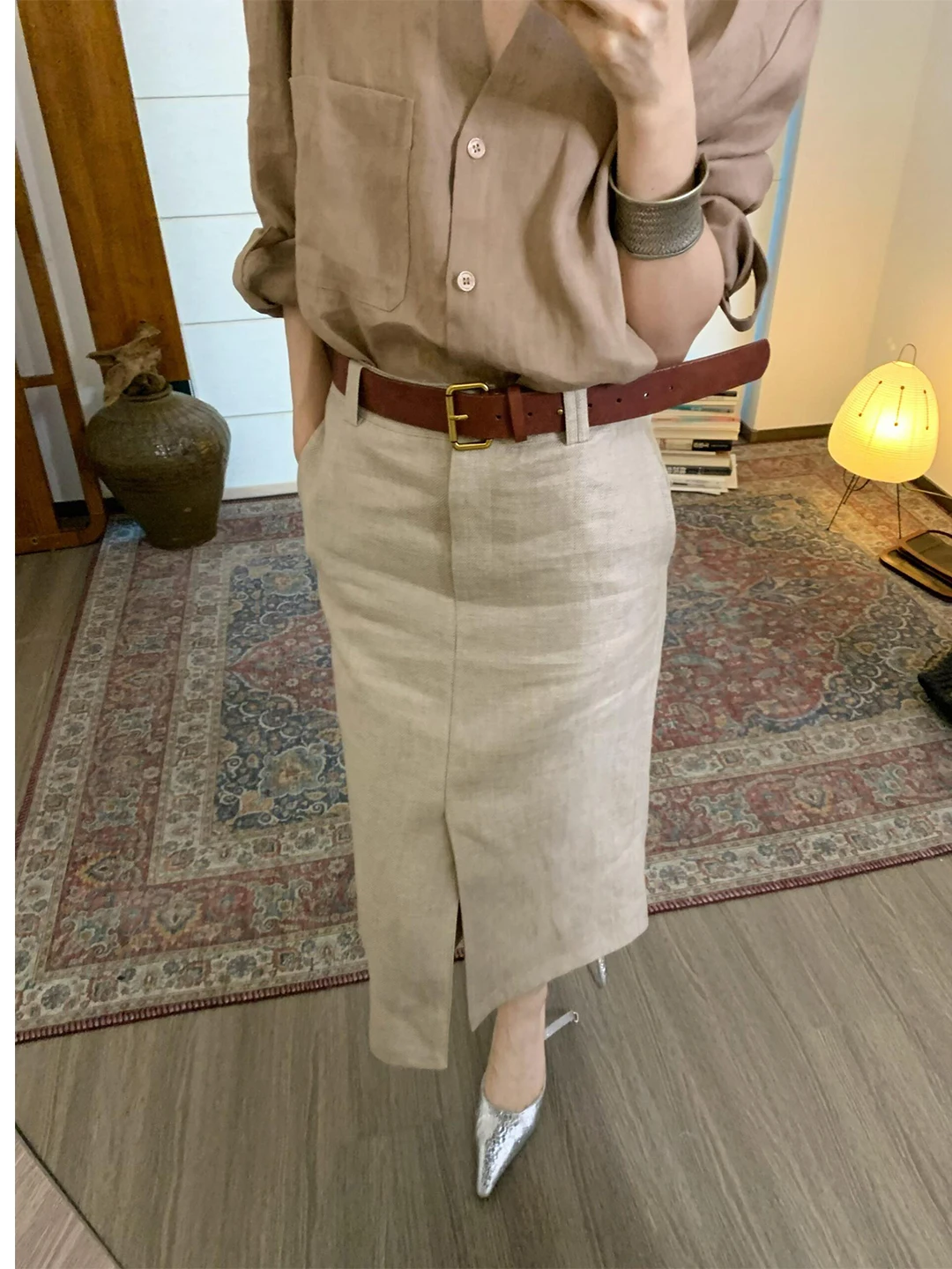 Completo casual da donna in li - Summer Clothing Linen recensione e prezzo