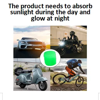 Светящиеся колпачки клапанов, флуоресцентные ночные колпачки для автомобильных шин, светящиеся декоративные насадки для мотоциклов и велосипедов, колпачки для колес, автомобильные аксессуары