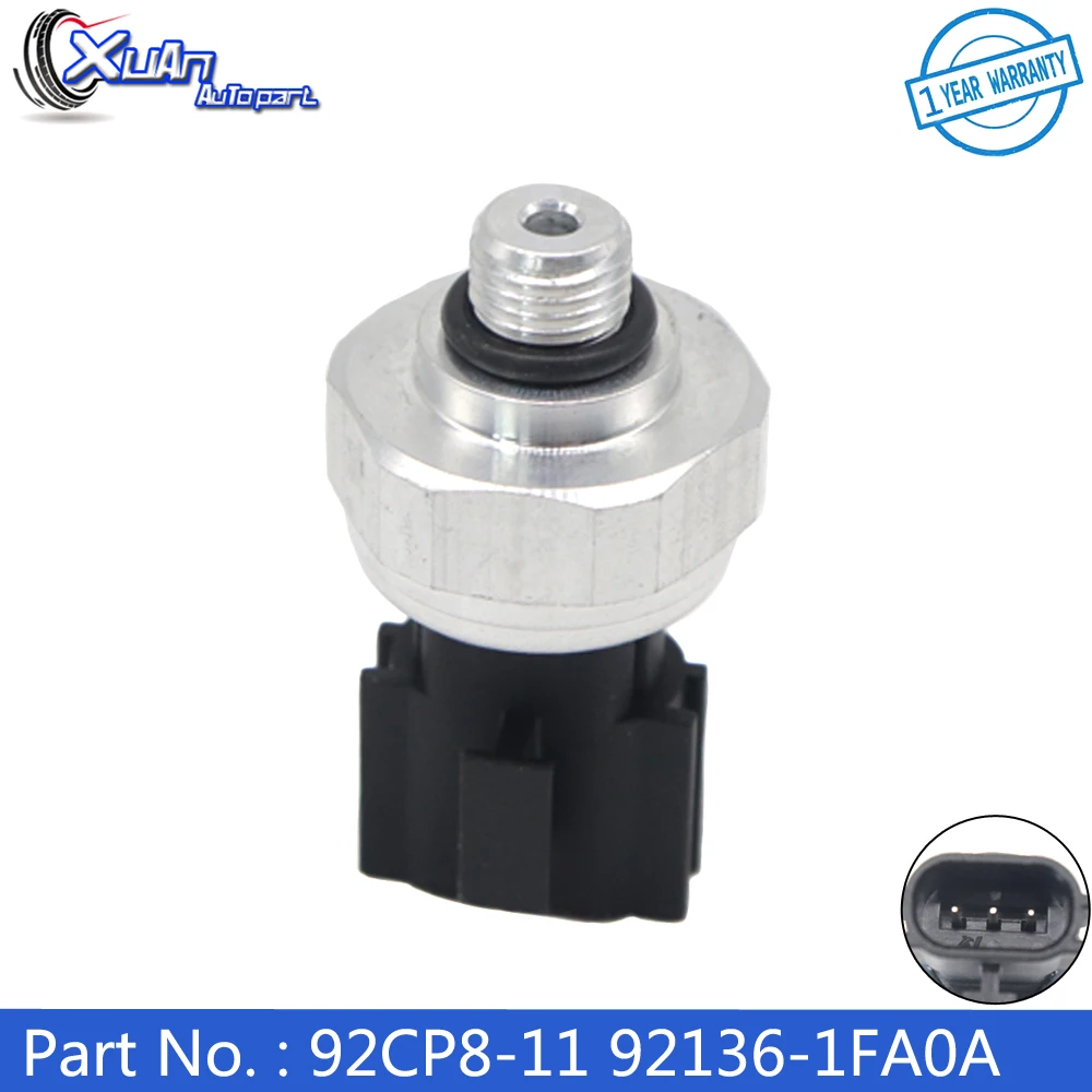 XUAN A/C Transducer Pressure Switch 92CP8-11 For NISSAN 370Z Maxima Murano Quest Rogue Sentra Cube Altima Versa Armada 42CP8-12