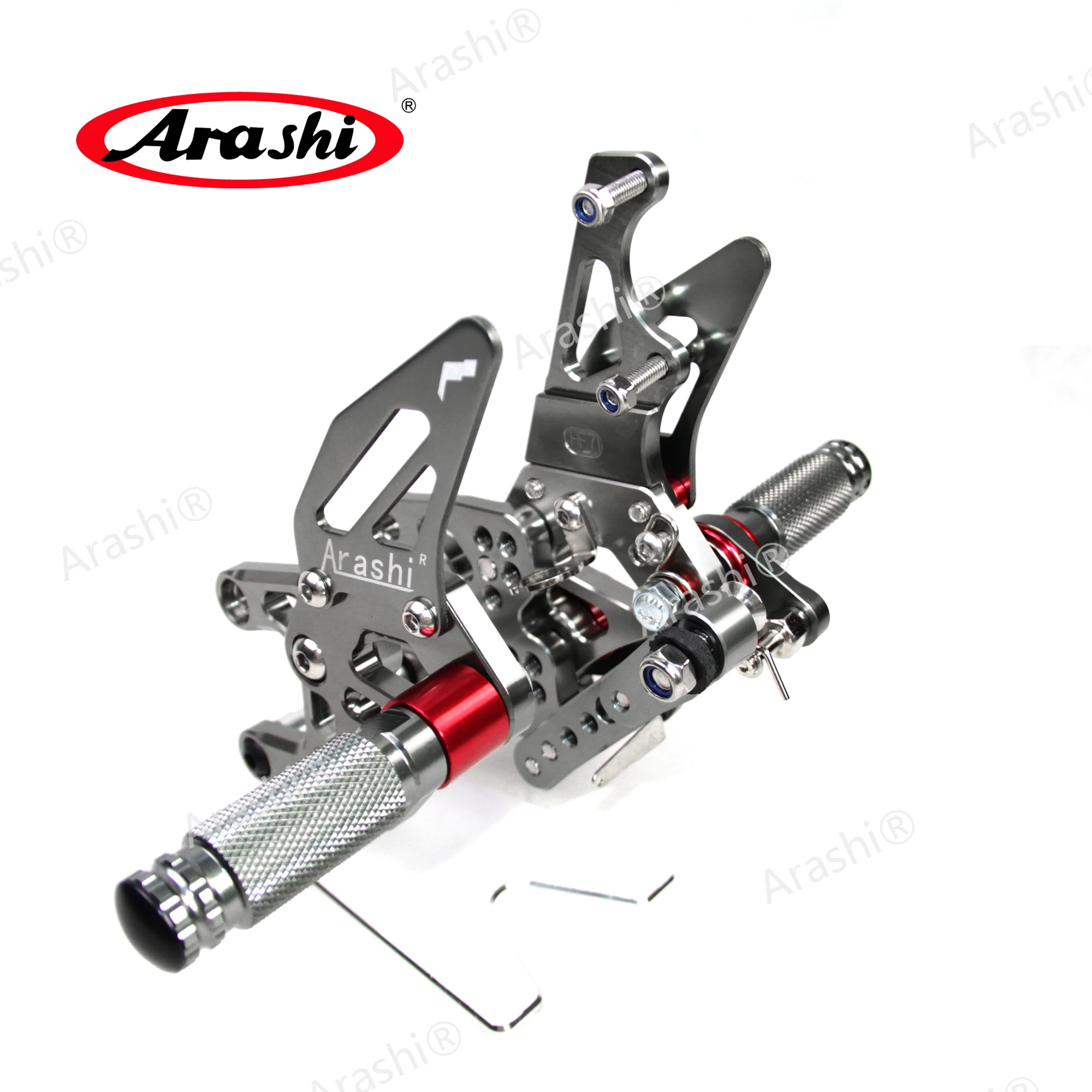 Arashi Motorcycle CNC Adjustable Footrest Footpegs Rearset For HONDA CBR1000RR 2008-2011 CBR1000 CBR 1000 RR 2009 2010 GP Shift