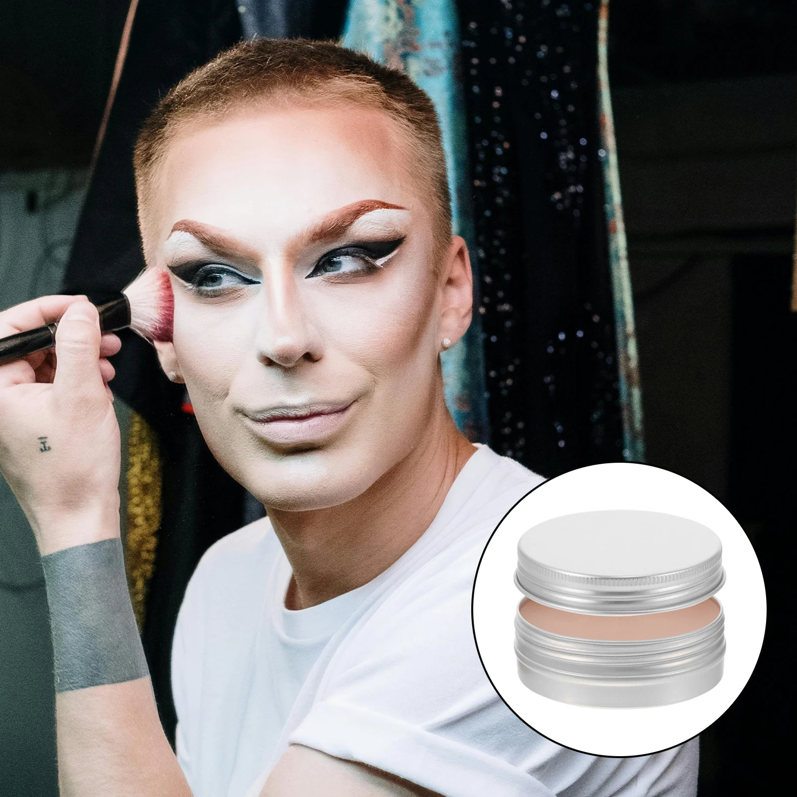 1 صندوق فيلم المؤثرات الخاصة الجلد لإخفاء الندبات الأنف الكنتوري هالوين ماكياج ندبة الشمع عدة صب الشمع الندوب وهمية