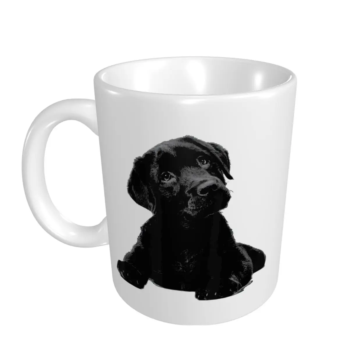 Mark Cup Mug Black Lab Labrador Retriever Puppy Dog Graphic Dog Mom Coffee Mugs Tea Milk Water Cup Travel Mugs For Office Home