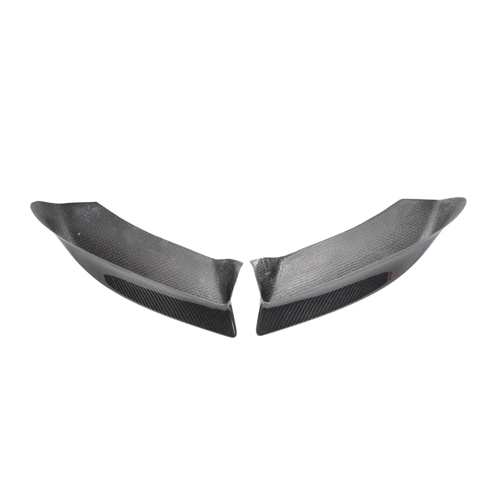 

Real Dry Carbon Fiber Front Bumper Splitters For BMW 3 Series E46 M Package Front Spoiler Bottom Lip