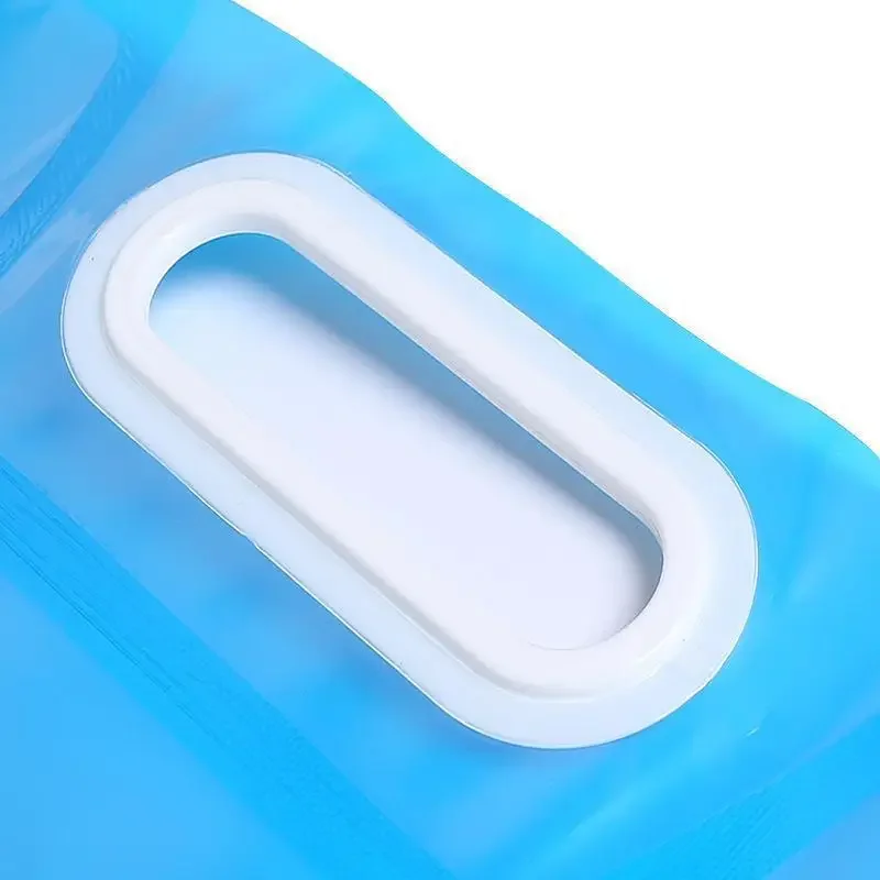 5L Camping Water Bag Portable Folding Water Bucket Large Water Container Outdoor Travel Collapsible Pouch Can Camping Supplie
