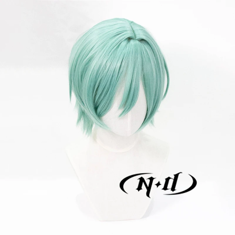 ND Tatsumi Kazehaya Cosplay Wigs Hairpiece Ensemble Stars Cosplay Hair Wigs for Comic Con Coser Costume Party Heat Resistant Syn