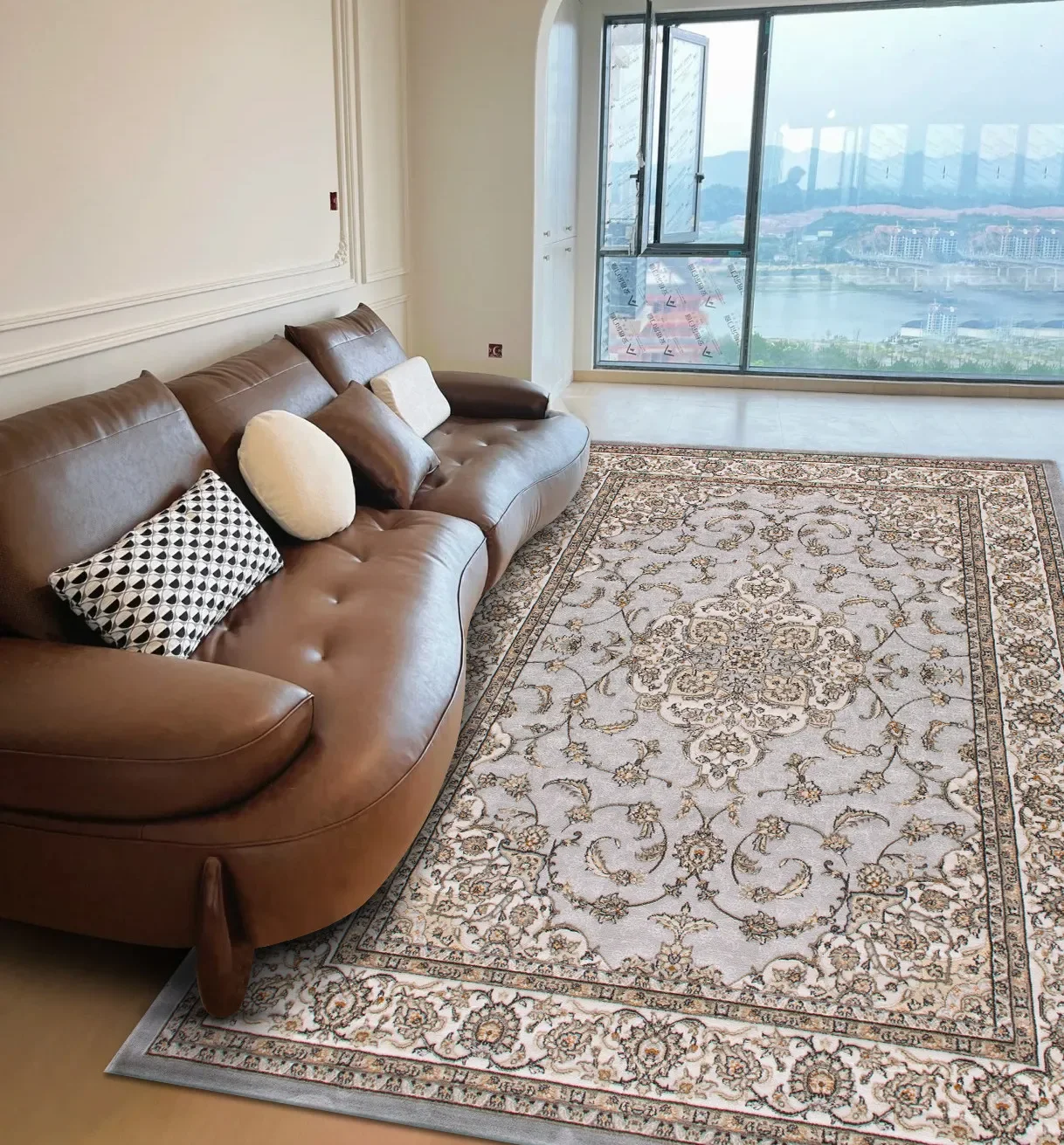 160x230 Retro Carpet for Living Room Persian Boho Decor for Room Balcony Rug Large Luxury Bed Room Decoration Home Mats Bedside