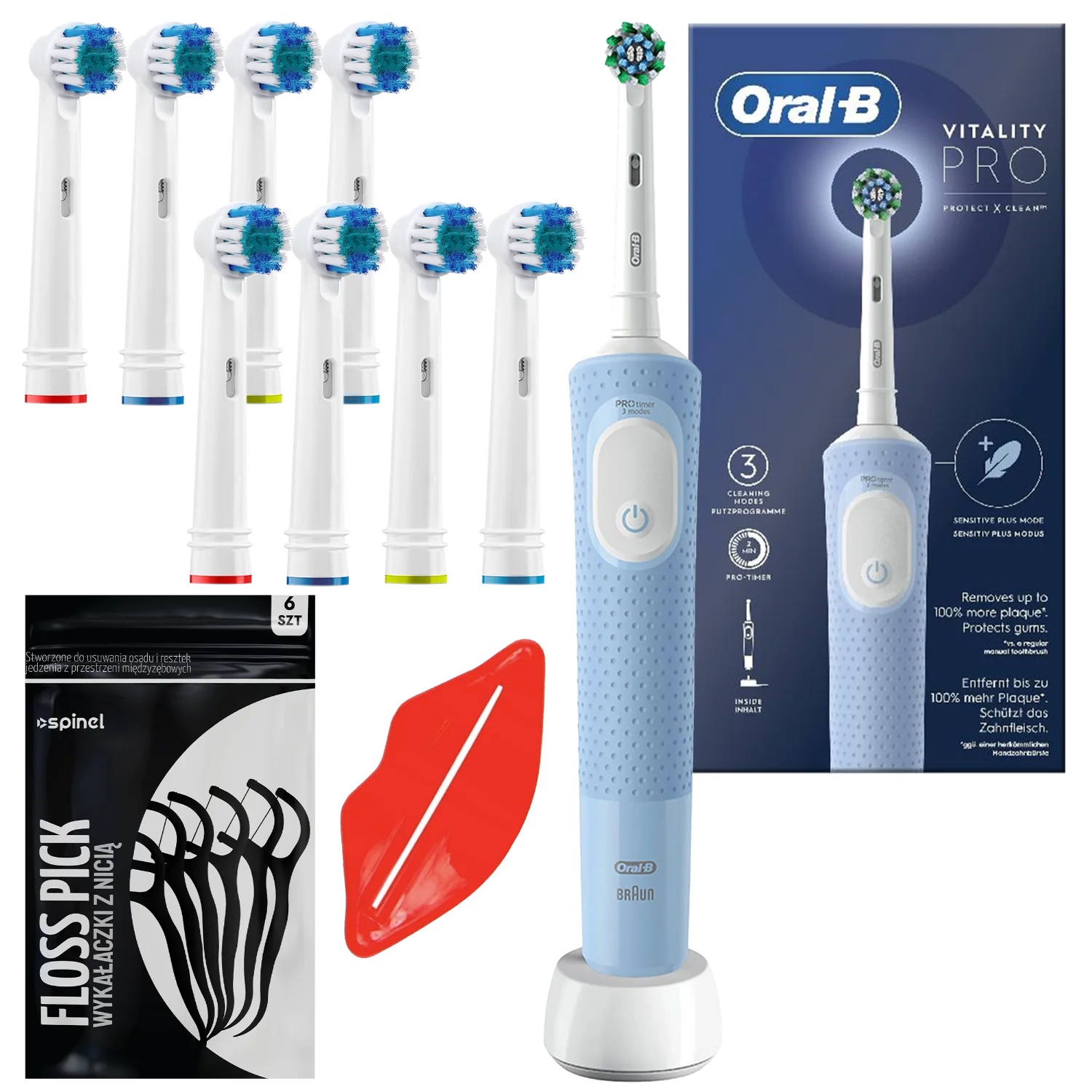 Elektrische zahnbürste ORAL-B vitalität pro 3 modi + additive