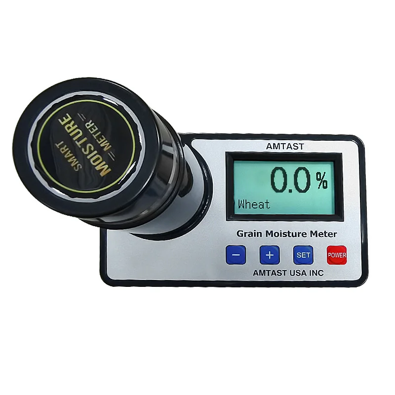 Grain Moisture Meter for 14 Kinds Grains Smart Moisture Tester Digital Display Coffee Cocoa Beans Wheat Corn Moisture Analyzer