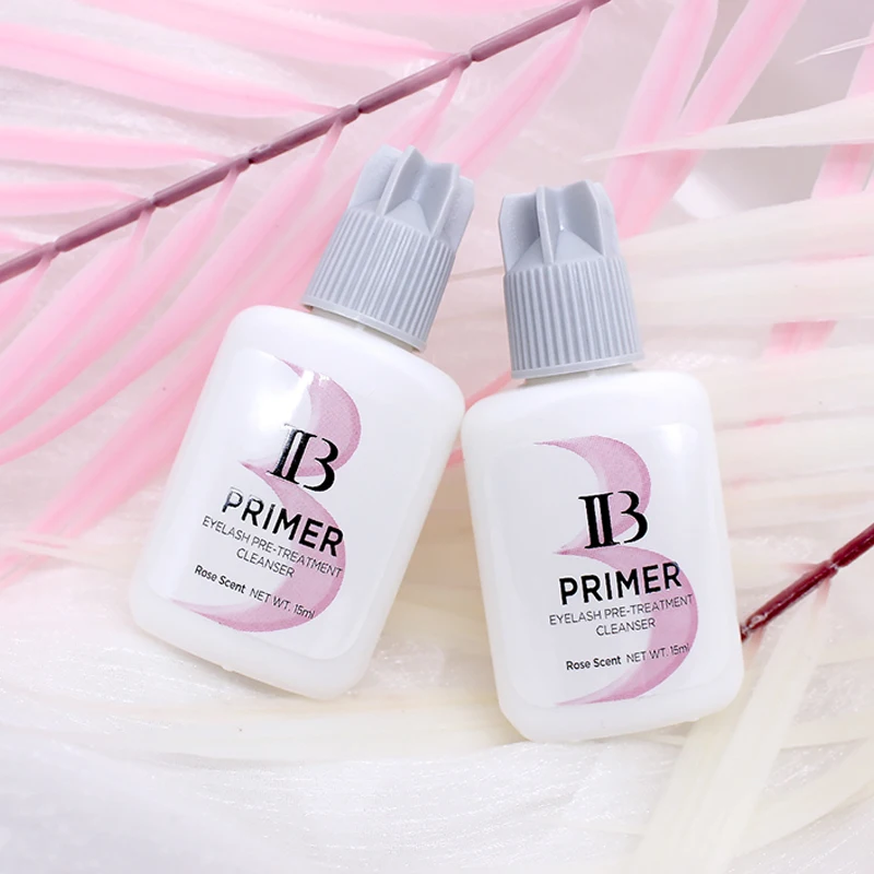 1 Bottle IBeauty Rose Primer False Eyelashes Extension Supplies 15ml Banana Makeup Tools Glue Stronger Alcohol Free Lava Lash