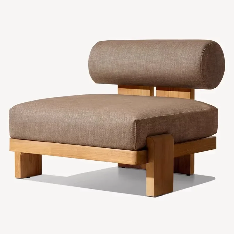 

Wabi-sabi style, solid wood sofa combination, medieval Japanese style, floor sofa