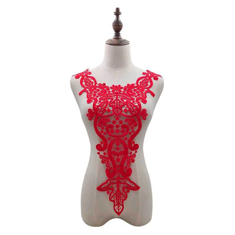 Craft 8 Style Neckline Scrapbooking DIY Garment Accessories Lace Embroidery Apparel Sewing Fabric