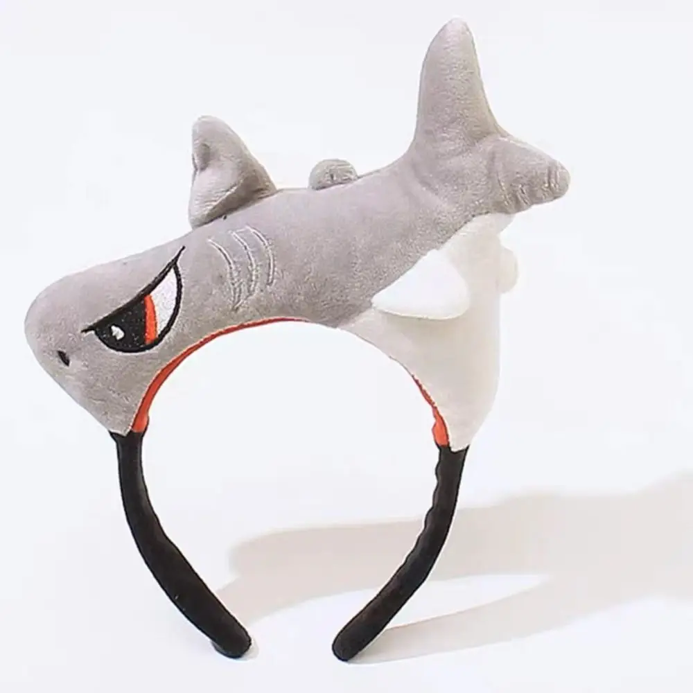 ที่คาดผมการ์ตูนการ์ตูนที่สวยงามไดโนเสาร์ฉลามไดโนเสาร์ที่คาดผมผ้าฝ้ายน่ารักที่คาดผมผู้หญิง