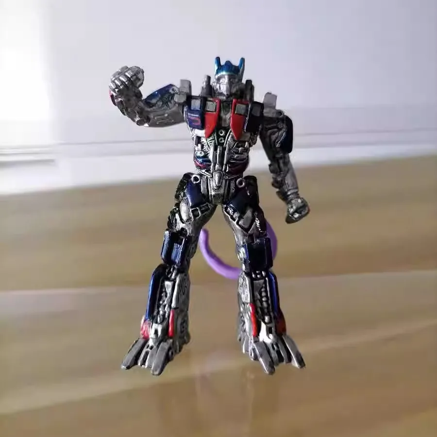 Hasbro Transformers Action Figure Giunti Zaino mobile Ciondolo Optimus Prime Bumblebee per regali per ragazzi Portachiavi con decorazioni per il desktop