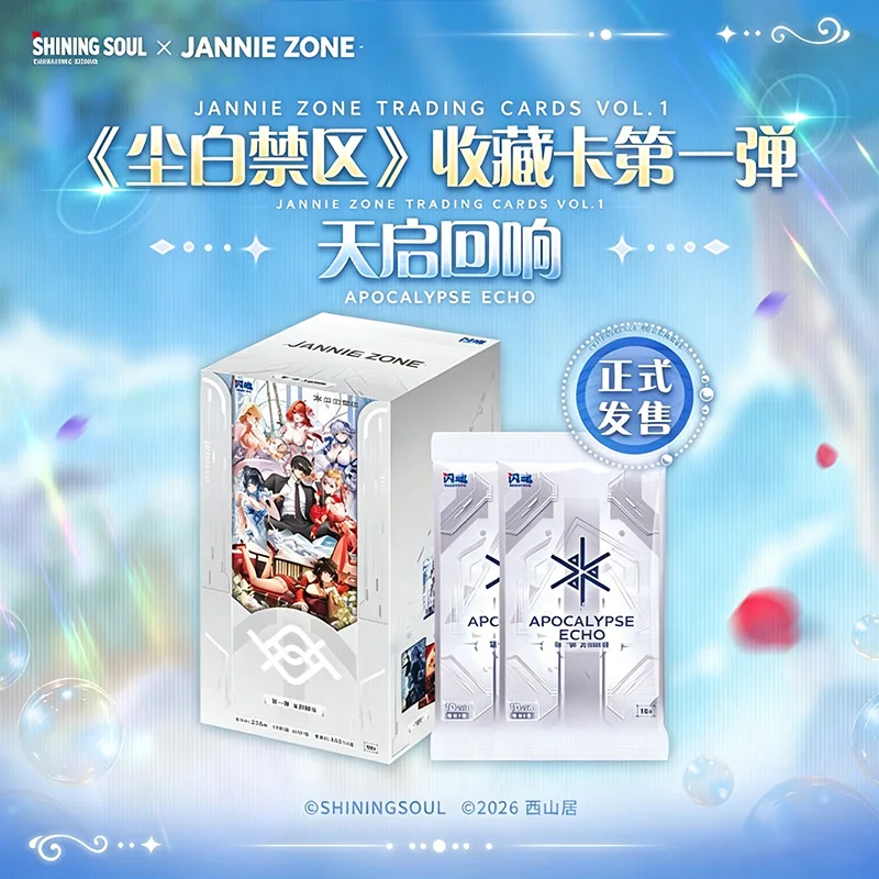 Genuine SHINING SOUL Snowbreak Containment Zone Anime Game Trading Cards Tabletop Board Game Collectibles for Hardcore Game
