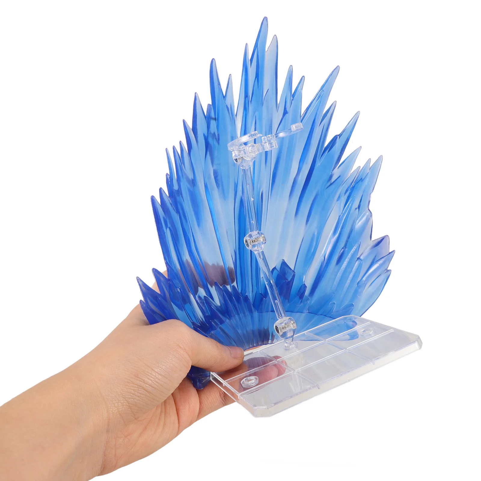 1 Set Action Figures Effects Action Figure Stand Assembly Action Figure Display Holder Base Figure Display Fire Effects Figurine