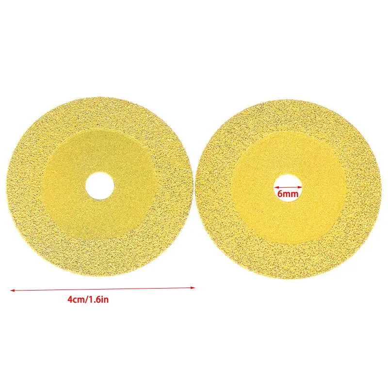 40mm Braze Diamond Saw Blade High Hardness Impact Resistant for Concrete Brick Masonry Professional Repair Workers