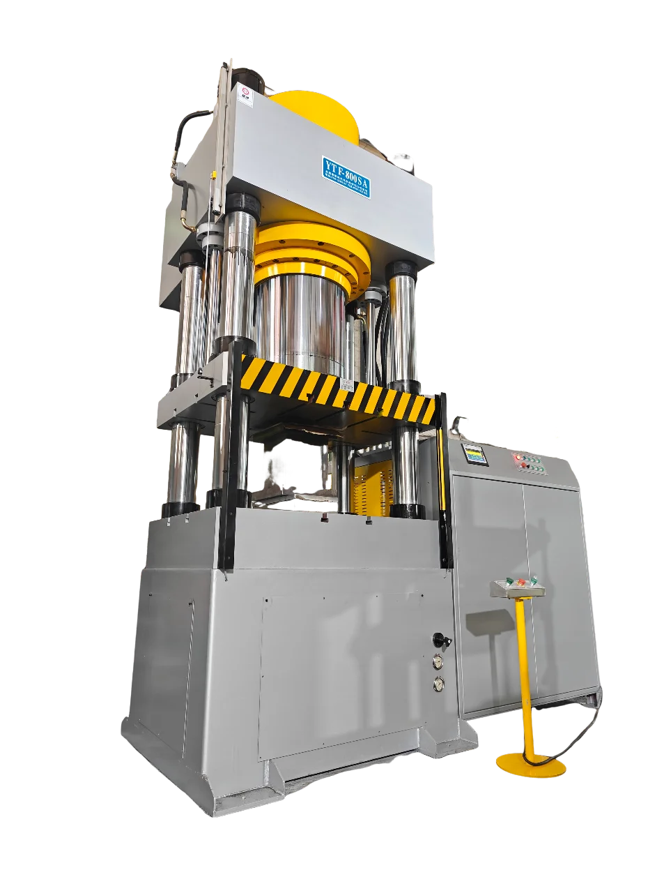 20 years of factory four-column hydraulic press 100 tons to 300 tons range servo system core components bearing motor pump PLC 