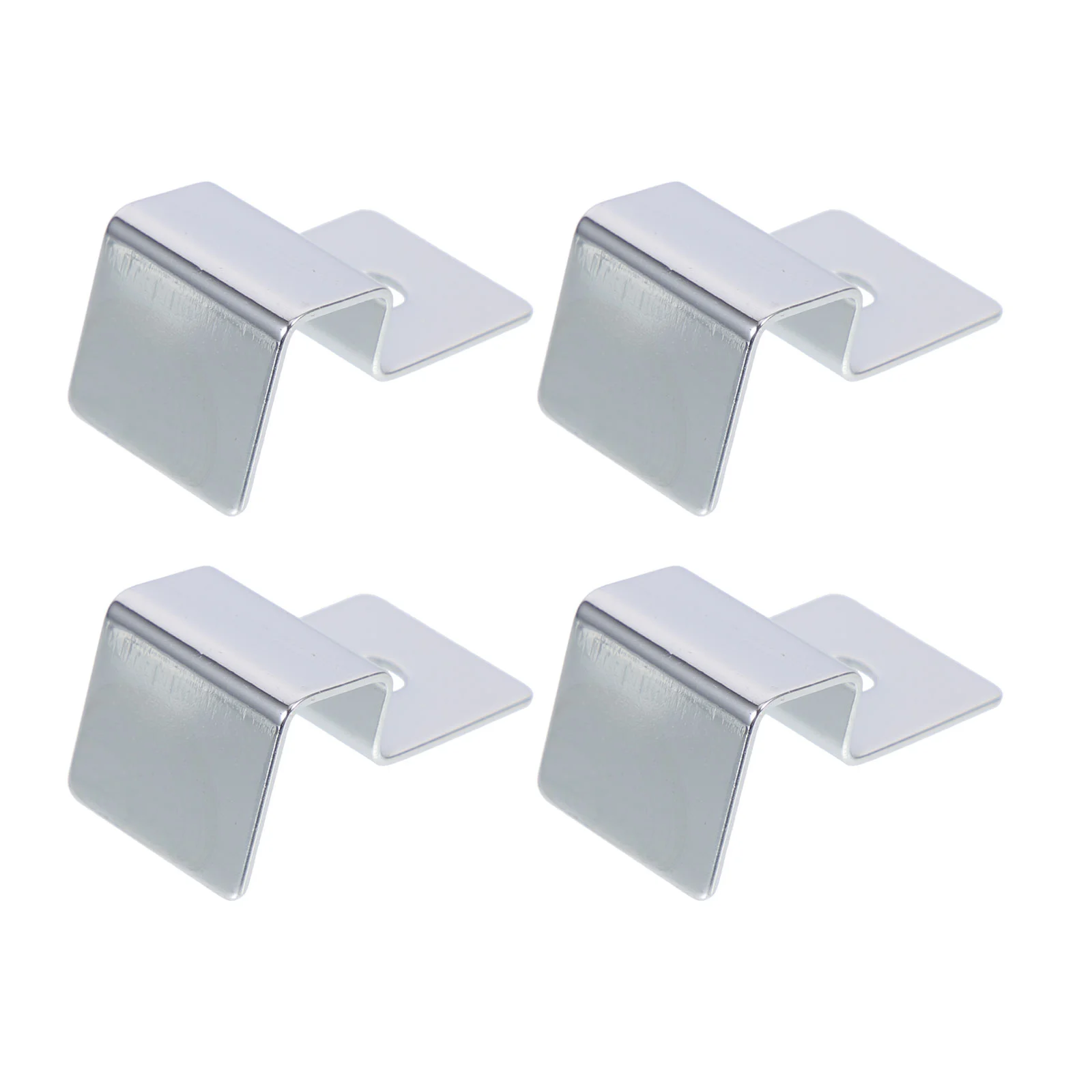 

4 Pcs Support Frame Aquarium Lid Clips Supply Cover Racks Glass Durable Holder Sturdy Holders Stainless Steel Fish Tank Bracket