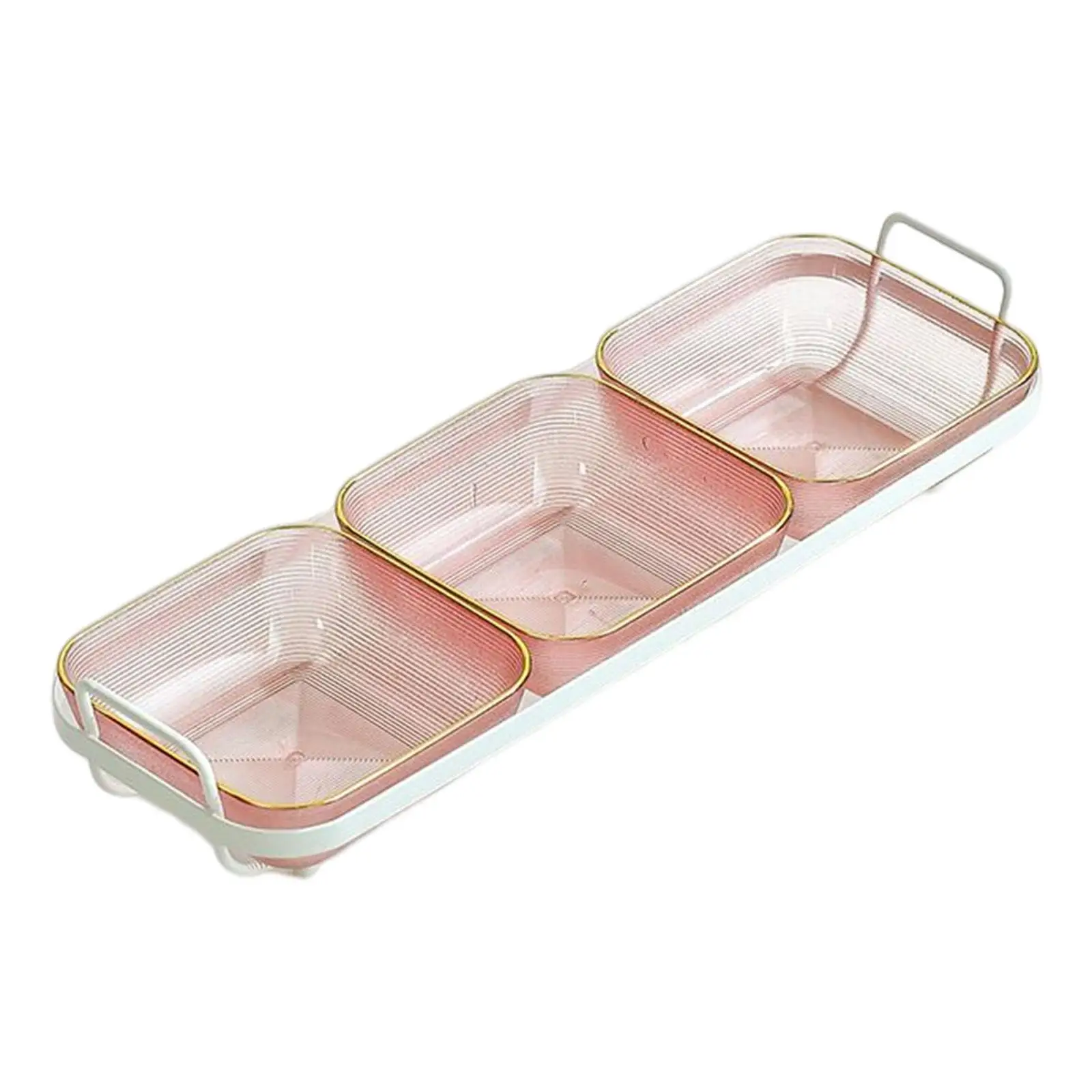 Snack Serving Tray Multifunctional Dessert Plate for Baby Shower Kitchen