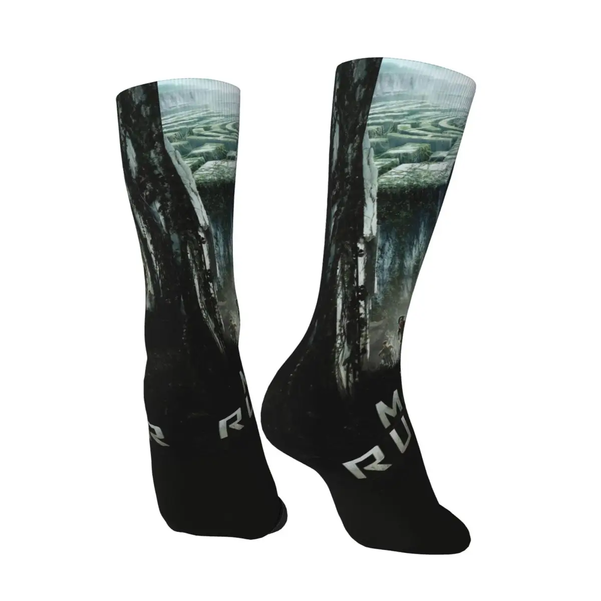 المتاهة عداء الأمريكية الخيال العلمي فيلم جوارب الجرافيك الجوارب الخريف عدم الانزلاق الجوارب الكبار الرجال في الهواء الطلق تنفس الجوارب