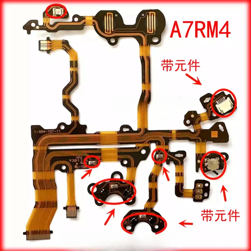 

Original camera repair parts for SONY A7RM4 and A7R4 top cover ribbon cable repair