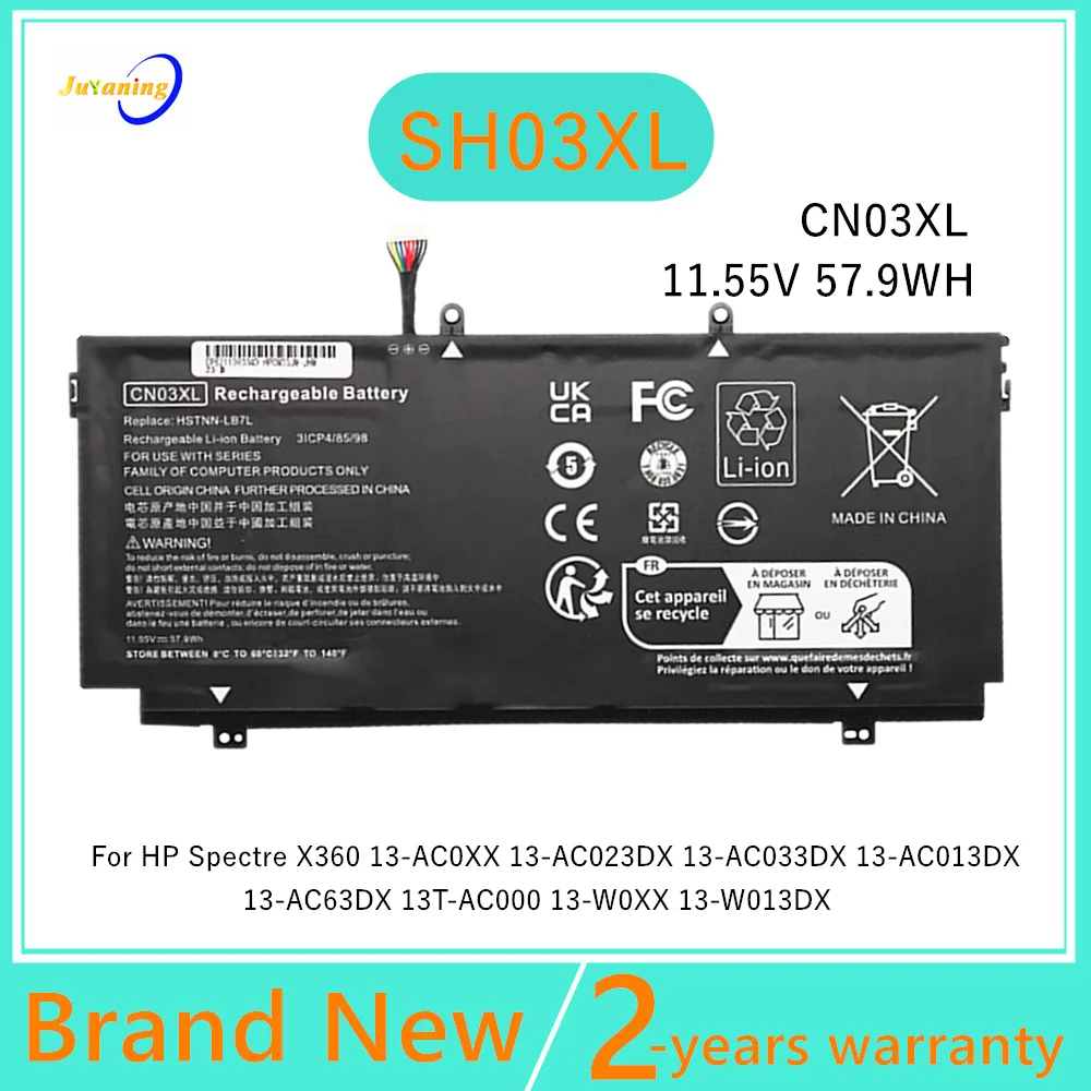 CN03XL Laptop battery For HP CN03057XL HSTNN-LB7L 13-AB000NI 13-ab000 13-AB000NA 13-AB000NC 13-ab000nd 13-AB000NE  SH03XL