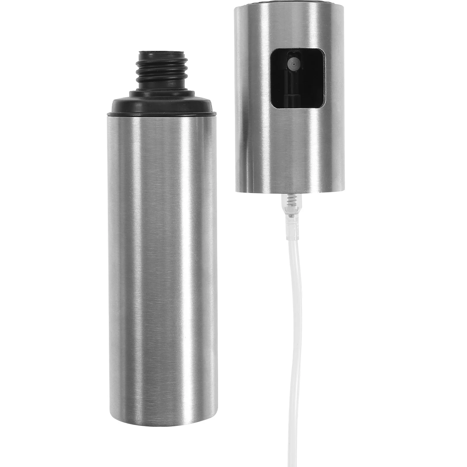 

Stainless Steel Oil Sprayer 100Ml Leak-Proof Portable Oil Dispenser For Kitchen Cooking Wine Vinegar Storage Silver