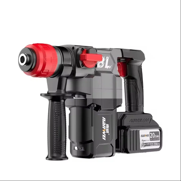 NANWEI 4400bmp 820W Cordless impact drill with hammer customization electric rotary hammer drill machine