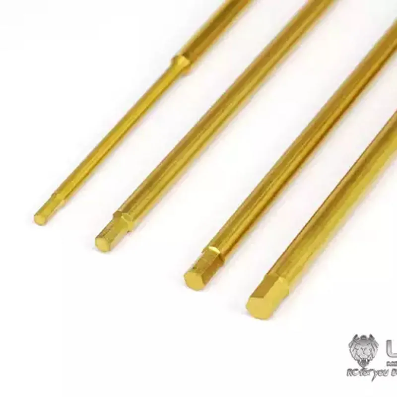 Lesu 1.5mm 2.0mm 2.5mm 3.0mm rc allen chave sextavada chave hexagonal alça destacável para tamiya 1/14 rc caminhão peças acessórios