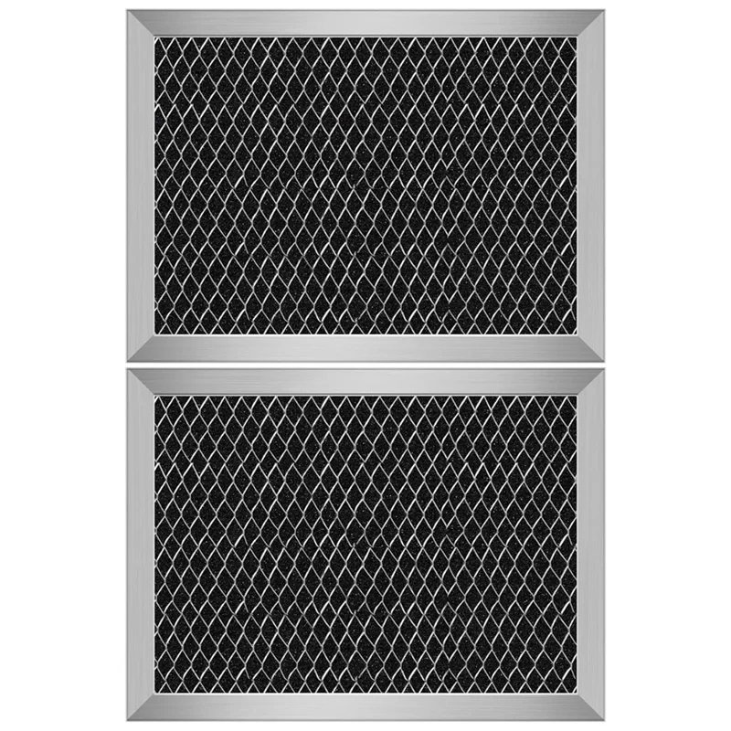 

2Pcs Microwave Charcoal Filter Replacement Parts For GE JX81B WB02X10733 Microwave Filter Air Carbon Filter For Kitchen