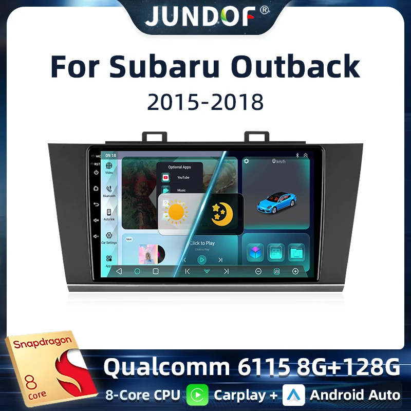 

Android 13 Car Radio For Subaru Outback Legacy 2015 2016 2017 2018 Navigation Multimedia Player Stereo WiFi+4G Video 360 Camera