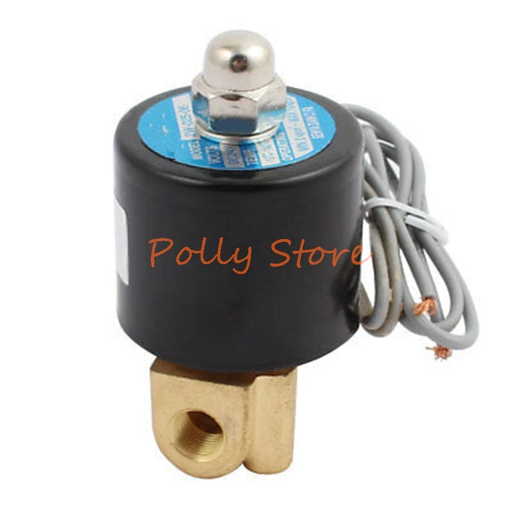 

DC24V 2W025-06 NC 1/4 "2-позиционный 2-ходовой водяной электромагнитный клапан из чистой меди