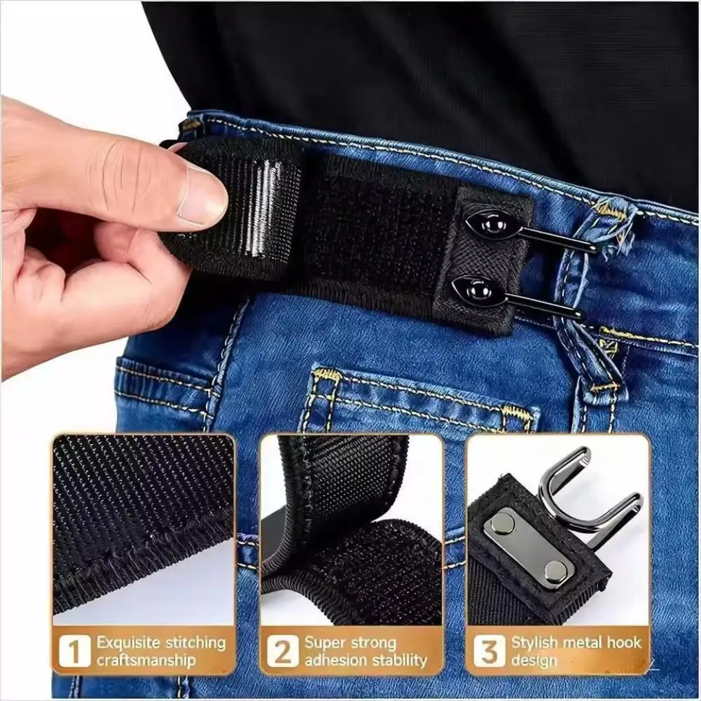 Multifunctional Invisible Elastic Belt, Adjustable Velcro
