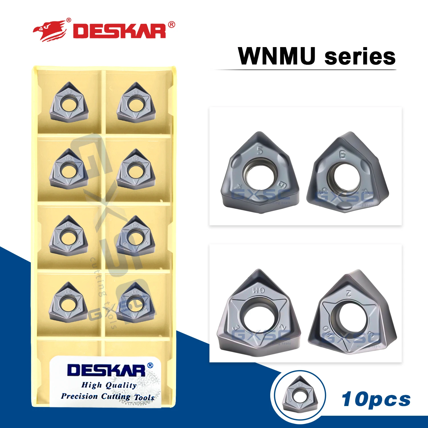 

Токарный станок с ЧПУ, фрезерные лезвия WNMU080608EN-GM LF6018 WNMU060408EN-GM LF6018, лезвия из нержавеющей стали, инструменты для обработки материалов