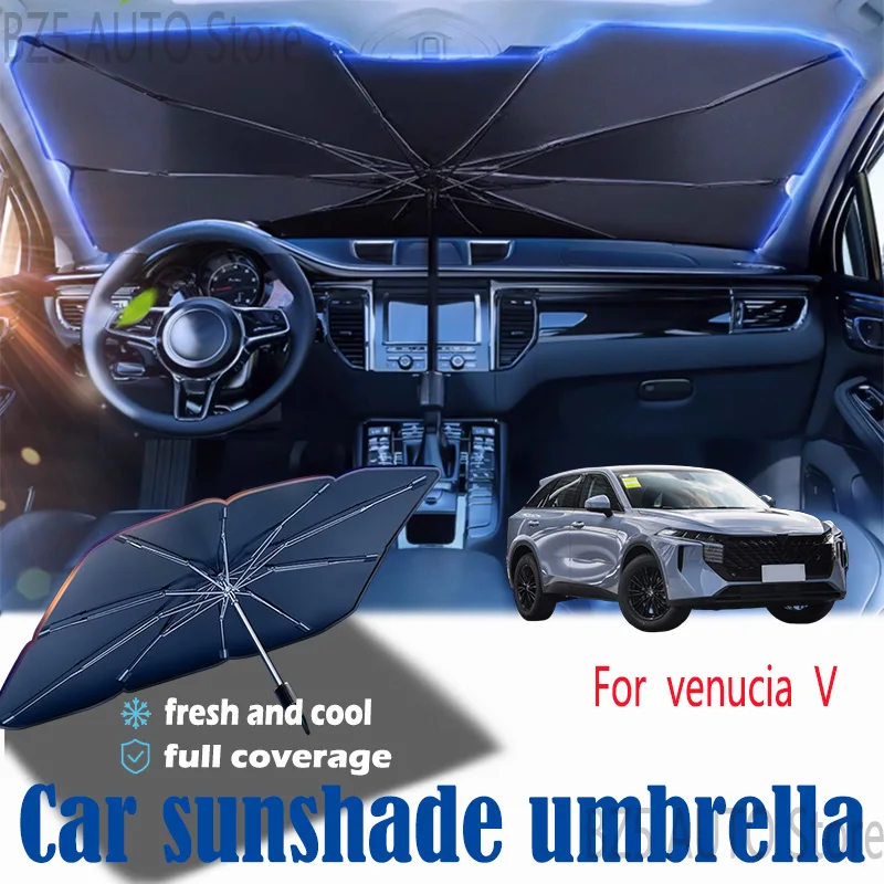 

For venucia V front windshield panel, sun visor, summer accessories, heat insulation, sun shading, or sun protection