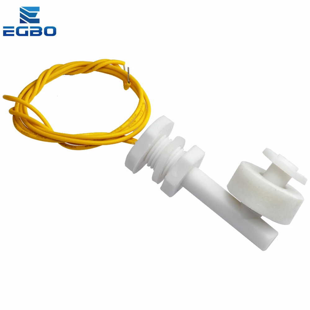 EGBO-miniinterruptor de flotador de ángulo recto, Sensor de nivel de agua líquida, CC de 220V, 1 a 10 piezas