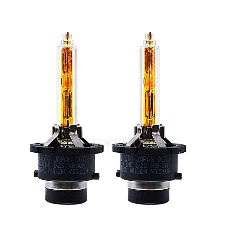 2PCS SUKIOTO GENUINE Original D2S Xenon HID Car Bulb 35W D2S 3000K Golden Yellow D4S HID Xenon Light For Toyota Lexus Auto Lamps - Image 3