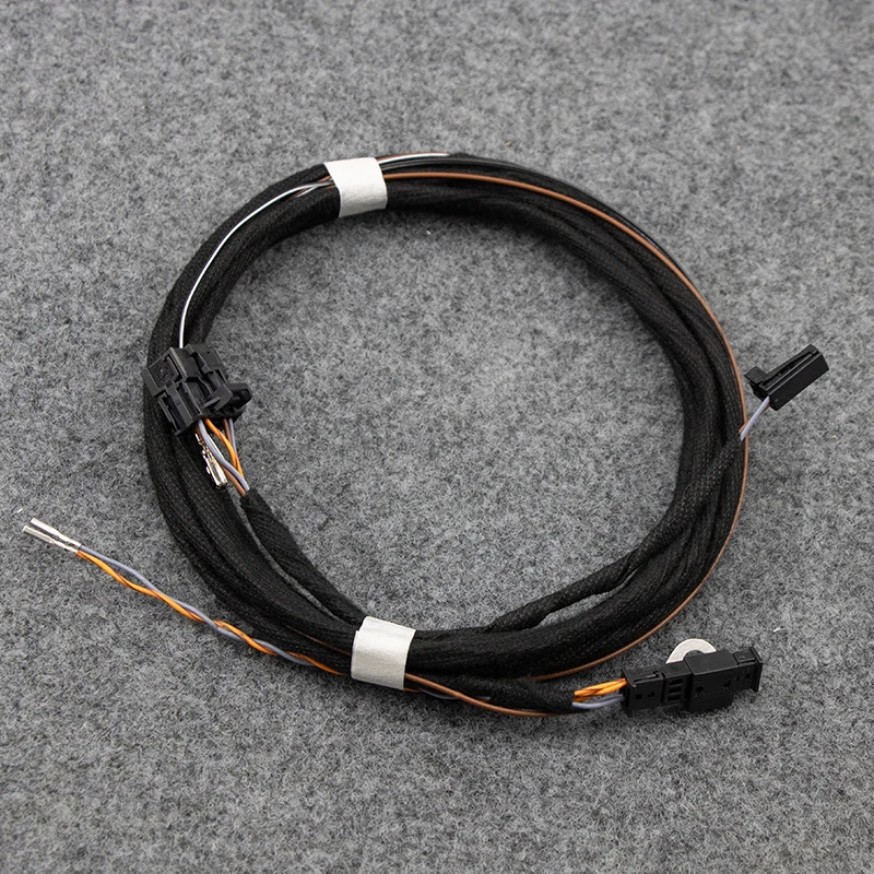 Front Camera Lane Assist Lane keeping System Cable Harness For VW Golf 7 MK7 Passat B8 AUDI A3 For 3Q0 2Q0 Camera Install Wiring