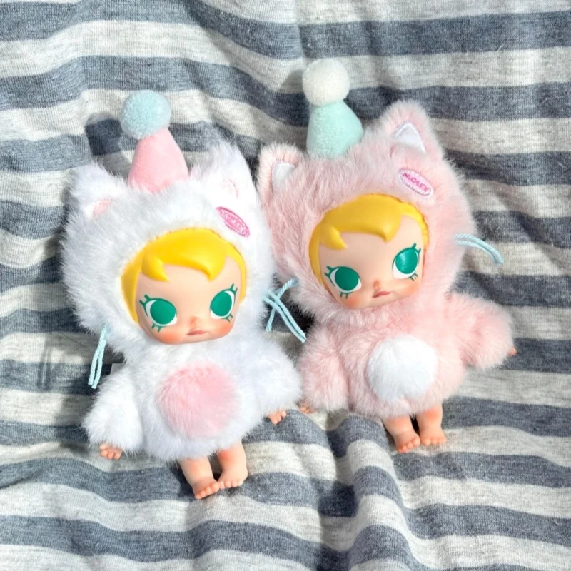 حقيقية Popmart الطفل مولي جيب الأصدقاء سلسلة الفينيل أفخم صندوق أعمى لطيف دمية العصرية لعبة سطح المكتب زخرفة نموذج المرآب عدة #3