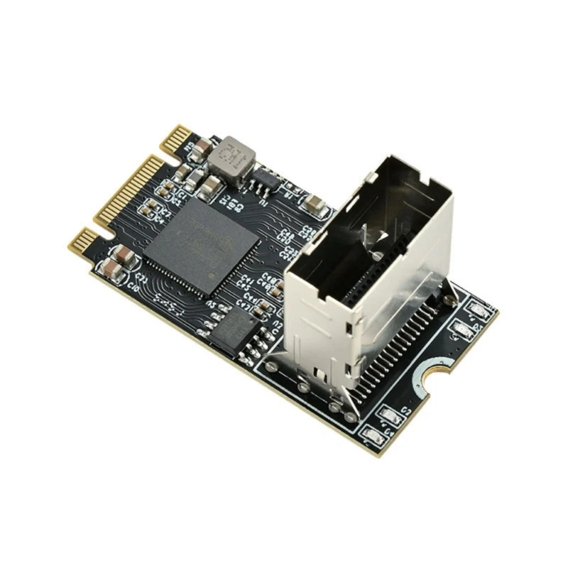 M.2 NVMe To SATAIIIการ์ดแปลง,4พอร์ตPCIe3.0 6Gbpsอลูมิเนียมฮีทซิงค์รวมDropship