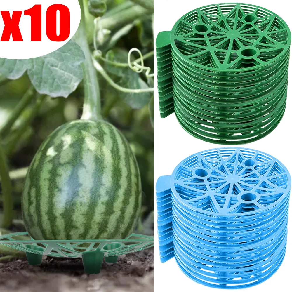 

E2 10X Watermelon Stand Antifungal Fruit Support Basket Frame Vegetables Plant Tray Rack Melon Squash Pumpkin Protective Holder