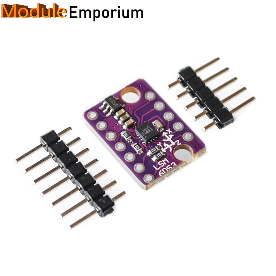 

I GY-LSM6DS3 LSM6DS3 Accelerometer Gyro Embedded Digital Temperature Sensor Module