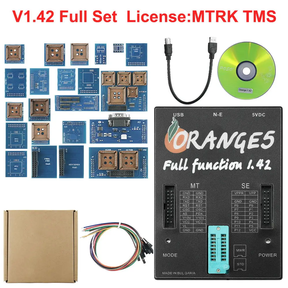 مبرمج Orange 5 V1.42 V1.38 عالي الجودة Orange5 plus V1.36 ومحول البرمجيات Orange 5 #3