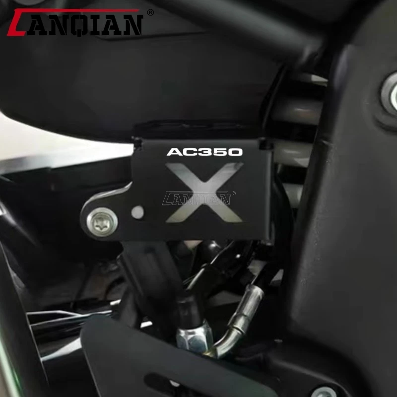 

500AC AC500 AC350 Rear Brake Fluid Reservoir Cover Guard Cap Protector For VOGE AC 500 350 AC 350AC 2021-2025 2026 Aluminium