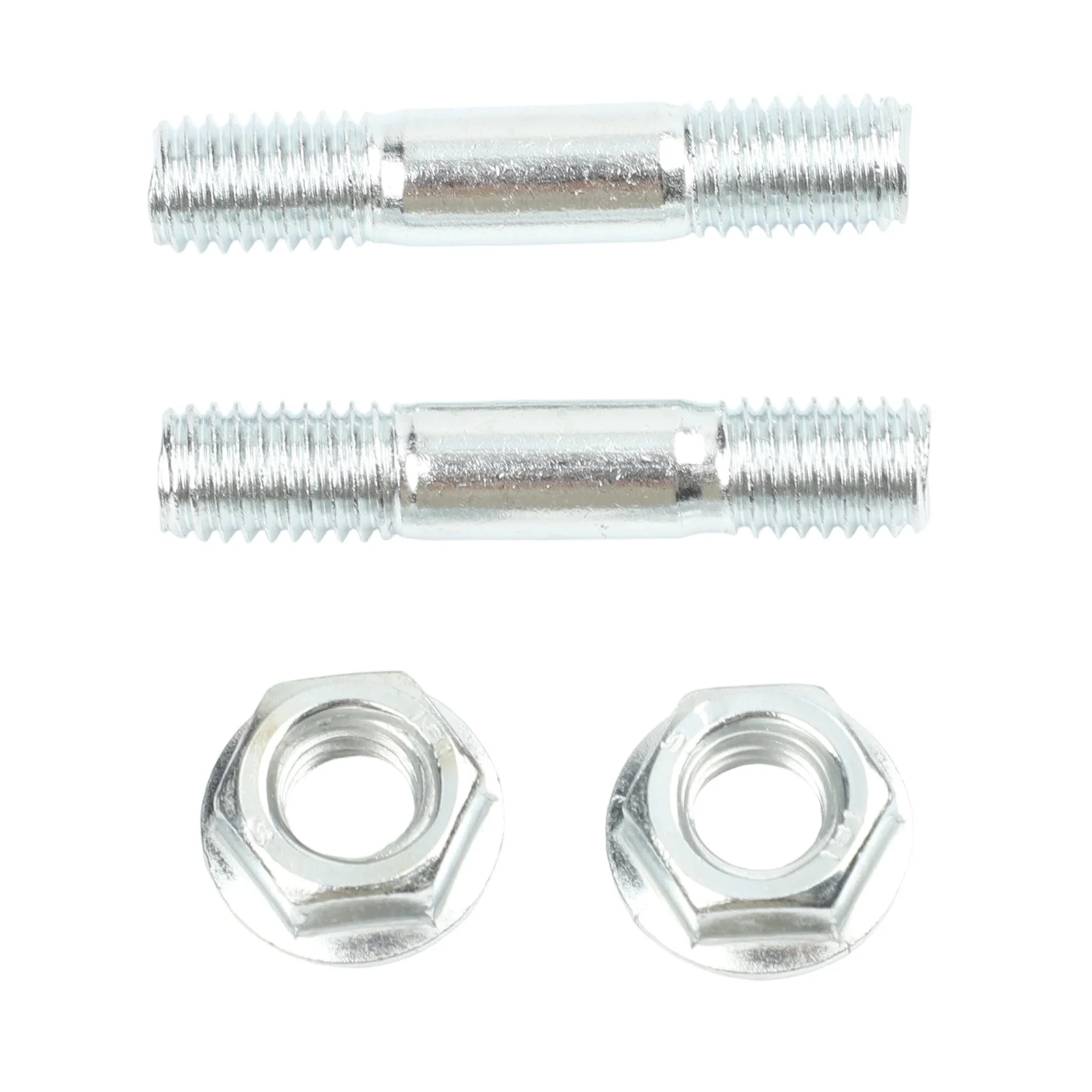 Bar Nuts & Studs/Bolts for SX62 62cc Chainsaw 4pcs Set Constructed from Medium Carbon Steel 42mm Length M8 Thread Size